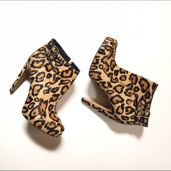 Sam Edelman Kit leopard print ankle boots - Picture 11 of 11